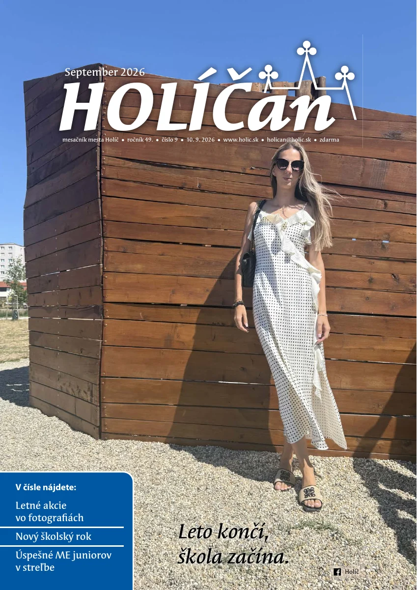 Obálka magazínu Holíčan 9/2026