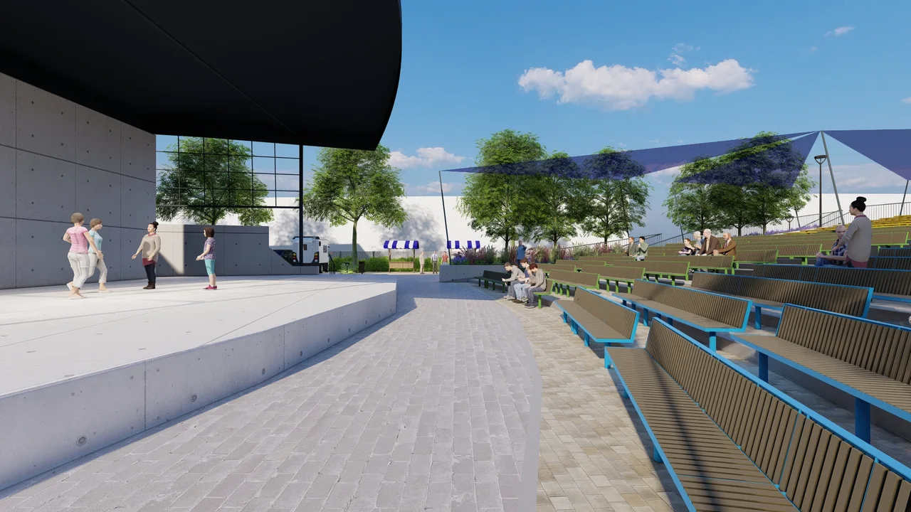 Amfiteáter – vizualizácia 4