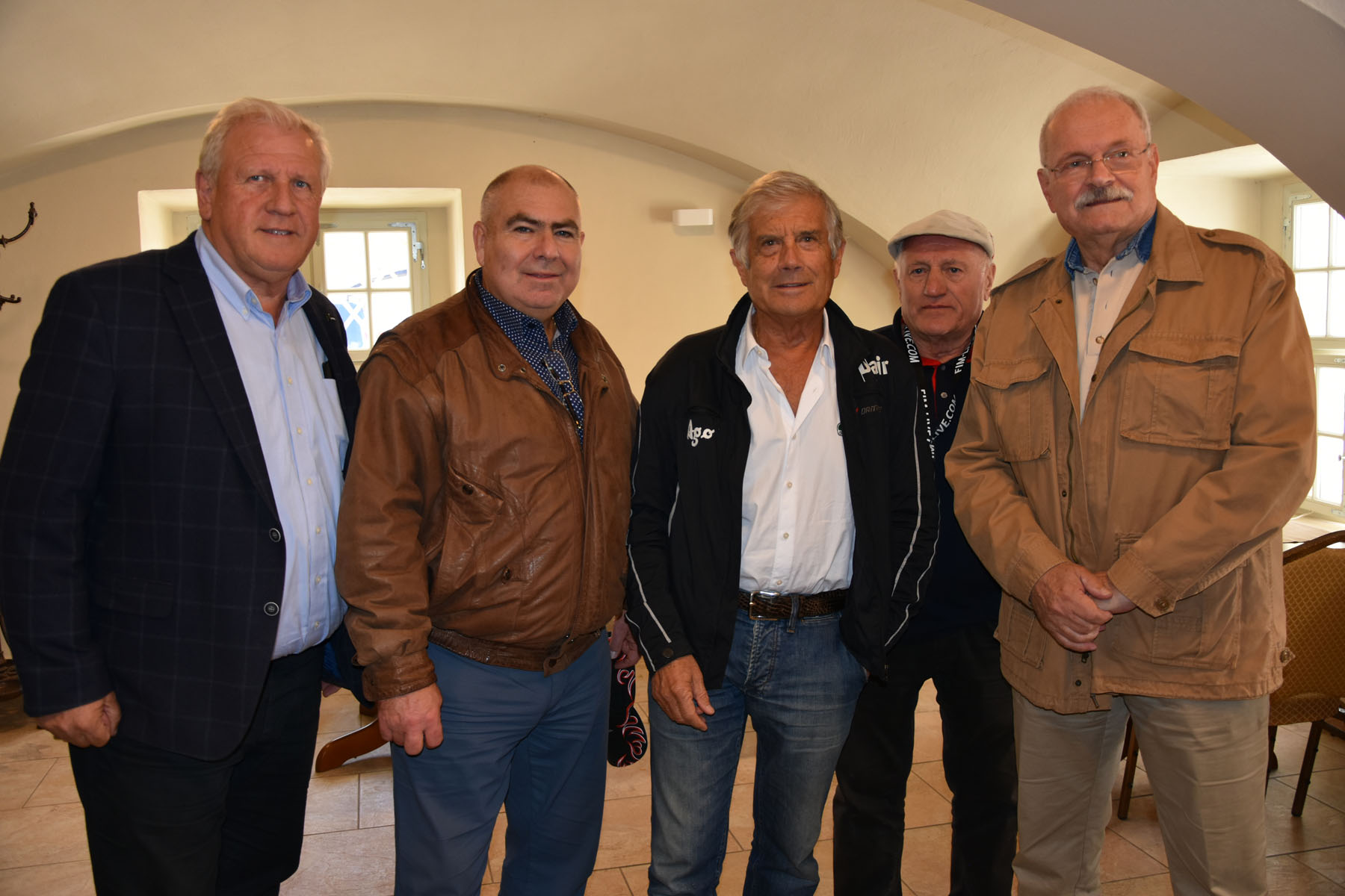 Giacomo Agostini, majster sveta a doc. JUDr. Ivan Gašparovič, CSc., Dr. h. c., prezident SR